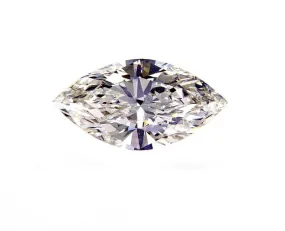 0.71 CT Diamond H Color SI1 Clarity Loose GIA Certified Marquise Cut Natural