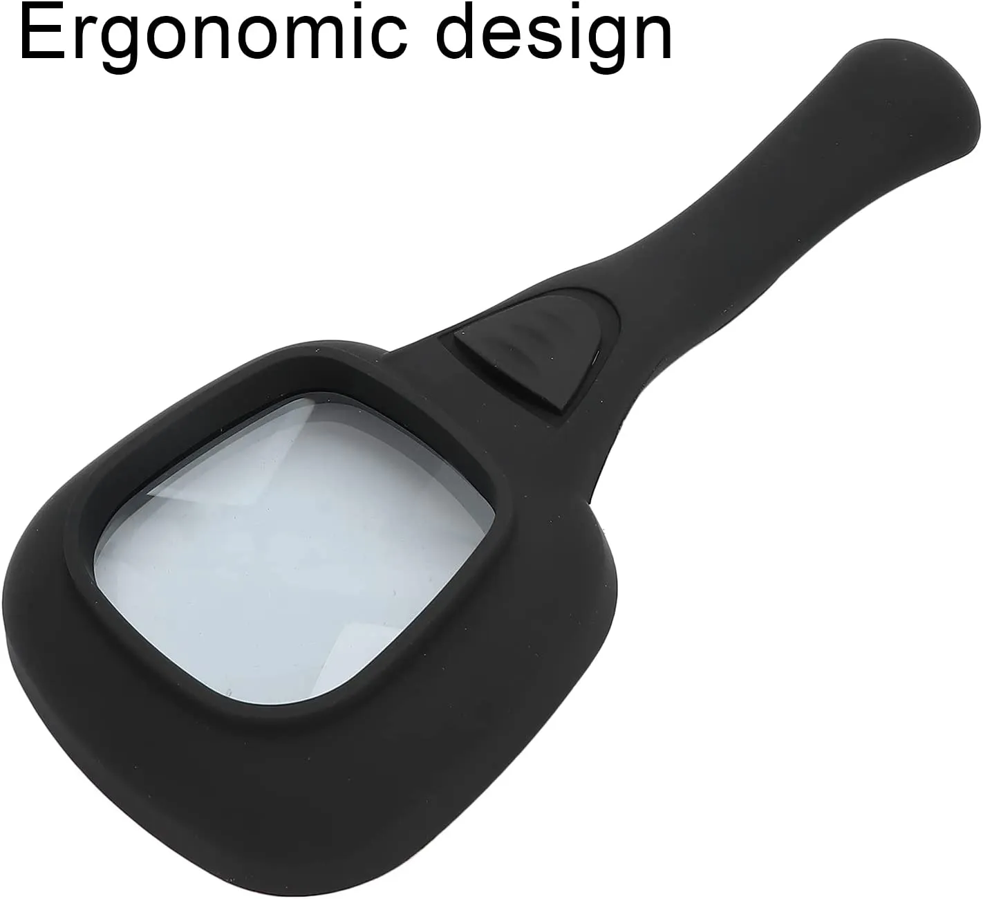 1607 Handheld Magnifying Glass 6 LED Illuminated Lighted Magnifier for Seniors Reading, Soldering, Inspection, Coins, Jewelry, Exploring