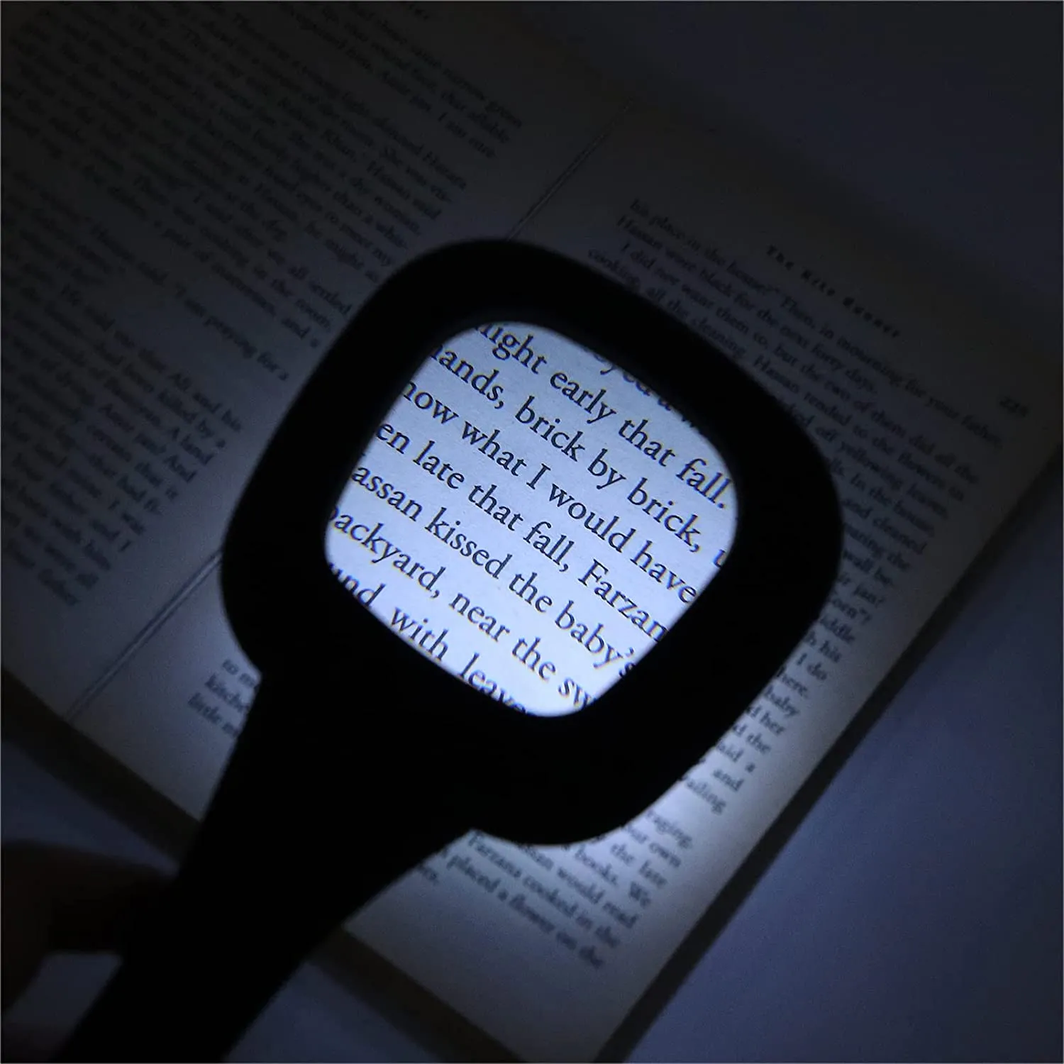 1607 Handheld Magnifying Glass 6 LED Illuminated Lighted Magnifier for Seniors Reading, Soldering, Inspection, Coins, Jewelry, Exploring