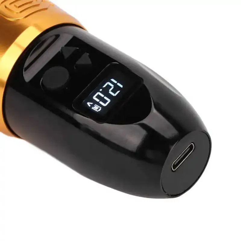 2 in 1 2400mAh Wireless Tattoo Machine Pen Rechargeable USB Microblading Tattoo Machine with Connector Permanent Tattoo Pen