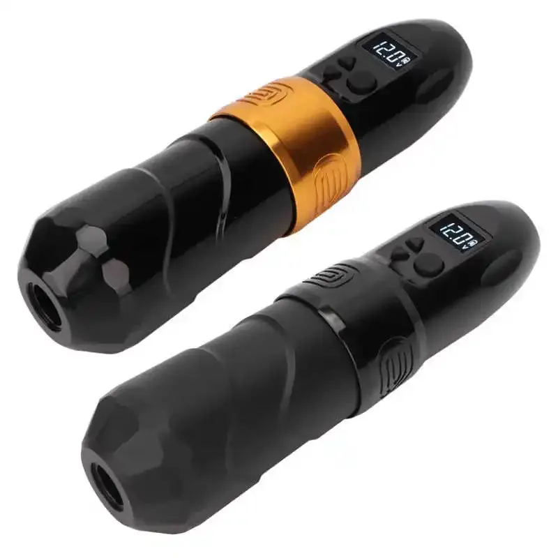 2 in 1 2400mAh Wireless Tattoo Machine Pen Rechargeable USB Microblading Tattoo Machine with Connector Permanent Tattoo Pen