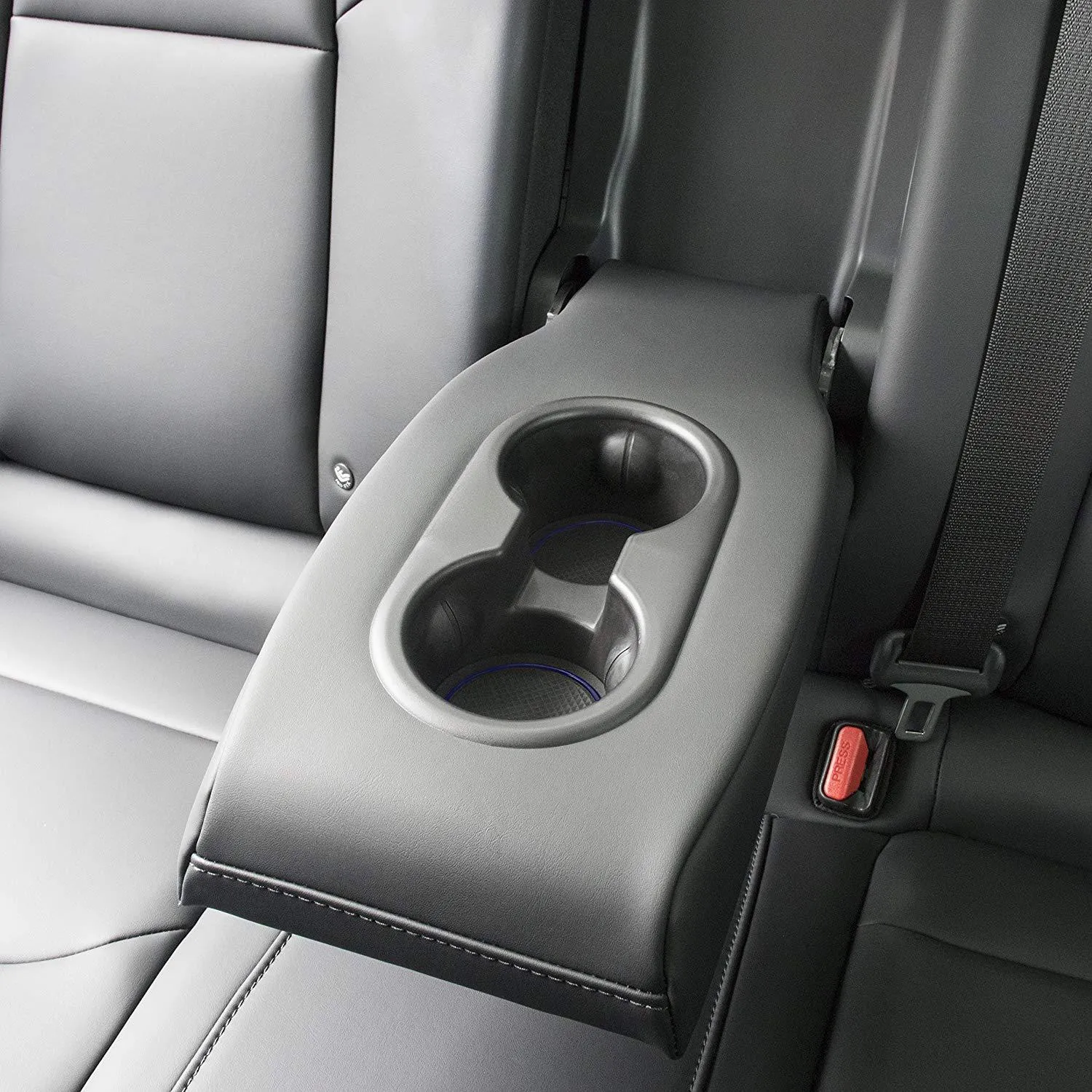 2017-2020 Tesla Model 3 Custom Fit Cup Holder and Center Console Compartment Liner 7 Piece Set