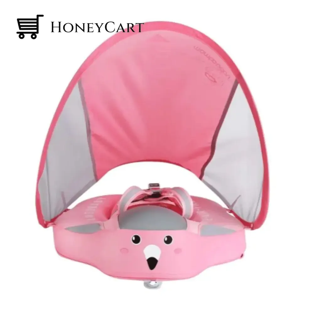 2022 Smart Swim Trainer Baby airless float ring with UPF50  canopy