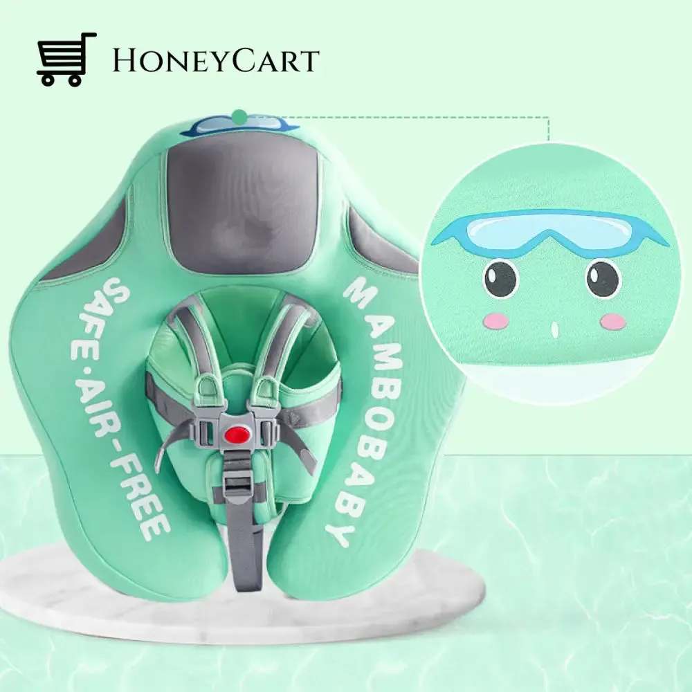 2022 Smart Swim Trainer Baby airless float ring with UPF50  canopy
