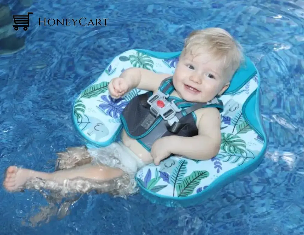 2022 Smart Swim Trainer Baby airless float ring with UPF50  canopy