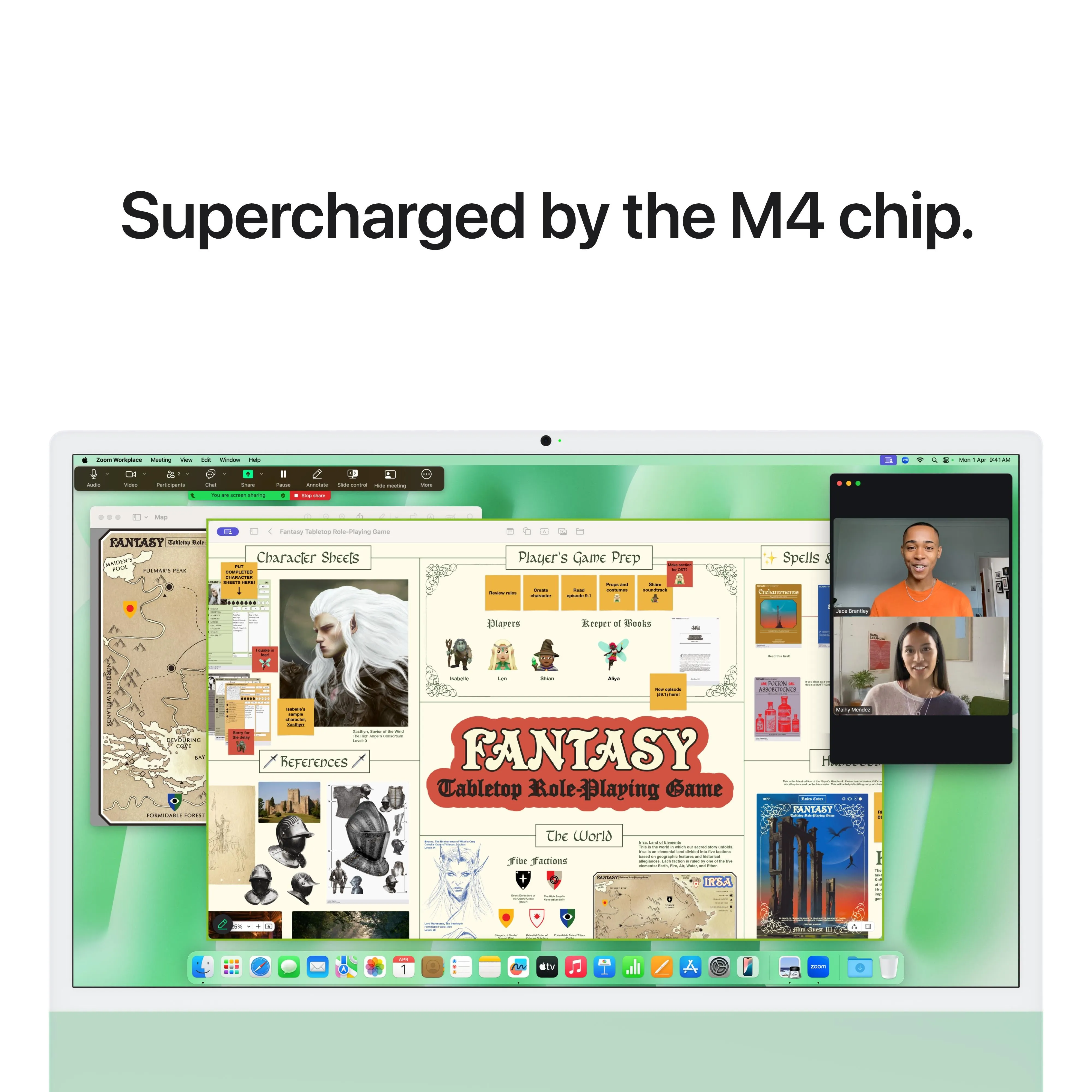 24-inch iMac with Retina 4.5K display: Apple M4 chip with 10-core CPU and 10-core GPU, 512GB SSD - Green