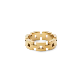 3-Link Ring Gold