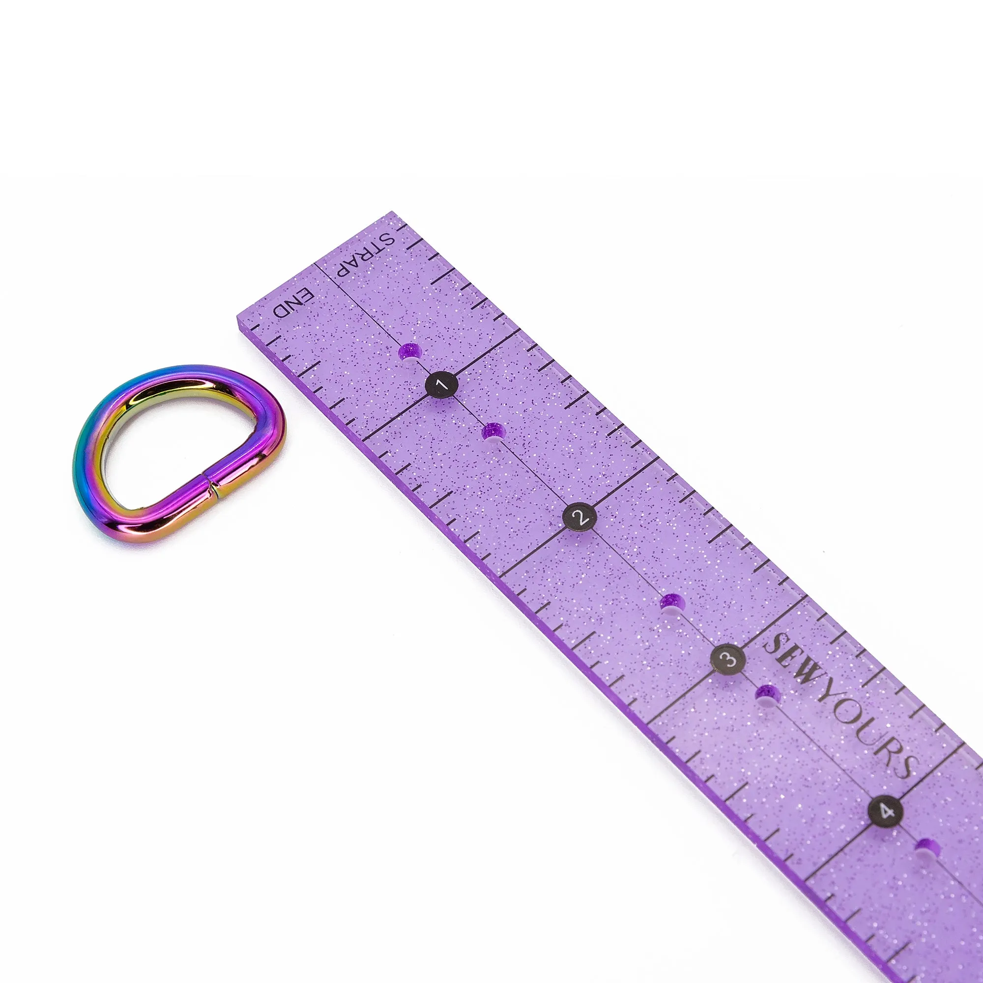 3/4" D Ring Connectors - Set of 2