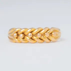 Antique 18ct Gold Keeper Ring