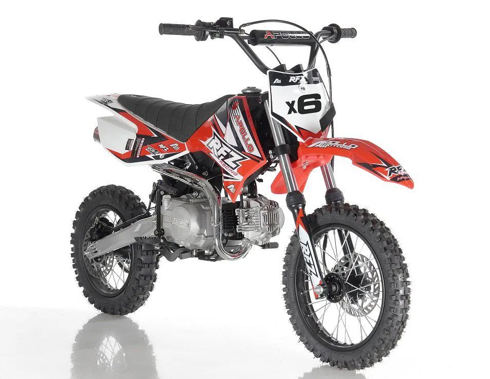 Apollo Ultramax DB-X6 125cc Fully Automatic Dirt/Pit Bike, CA Legal