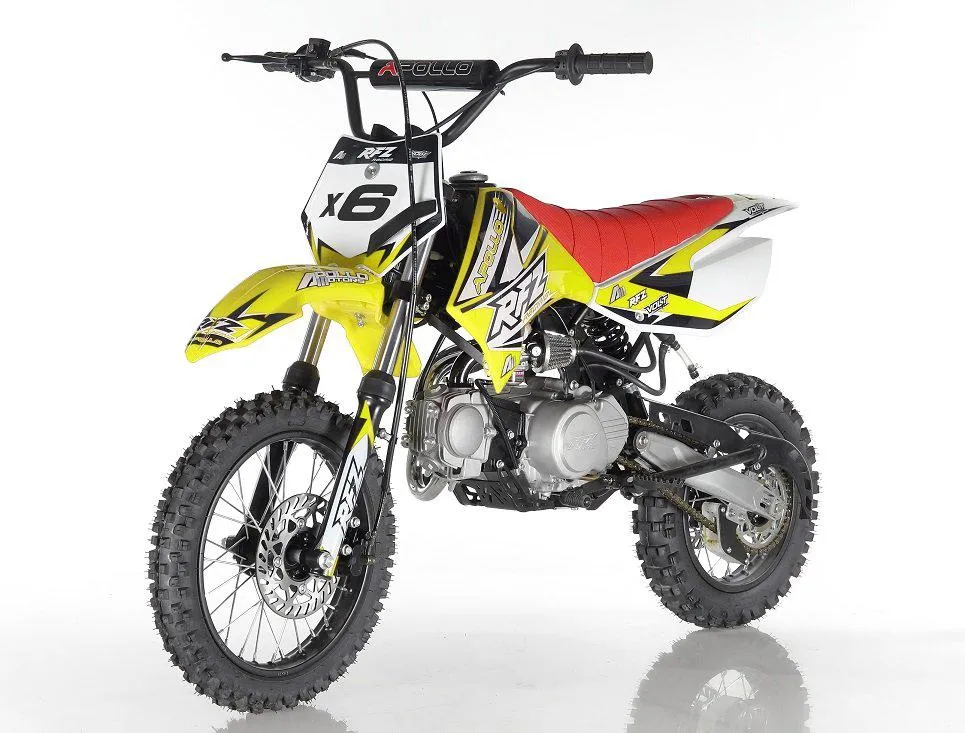 Apollo Ultramax DB-X6 125cc Fully Automatic Dirt/Pit Bike, CA Legal