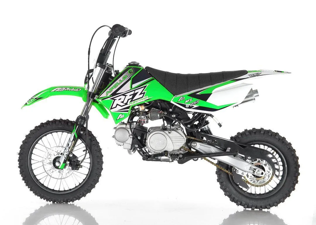 Apollo Ultramax DB-X6 125cc Fully Automatic Dirt/Pit Bike, CA Legal