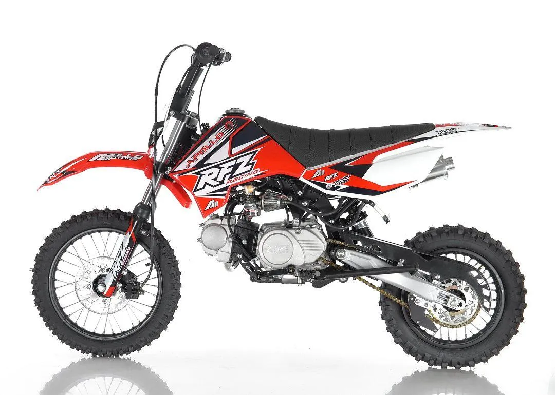 Apollo Ultramax DB-X6 125cc Fully Automatic Dirt/Pit Bike, CA Legal