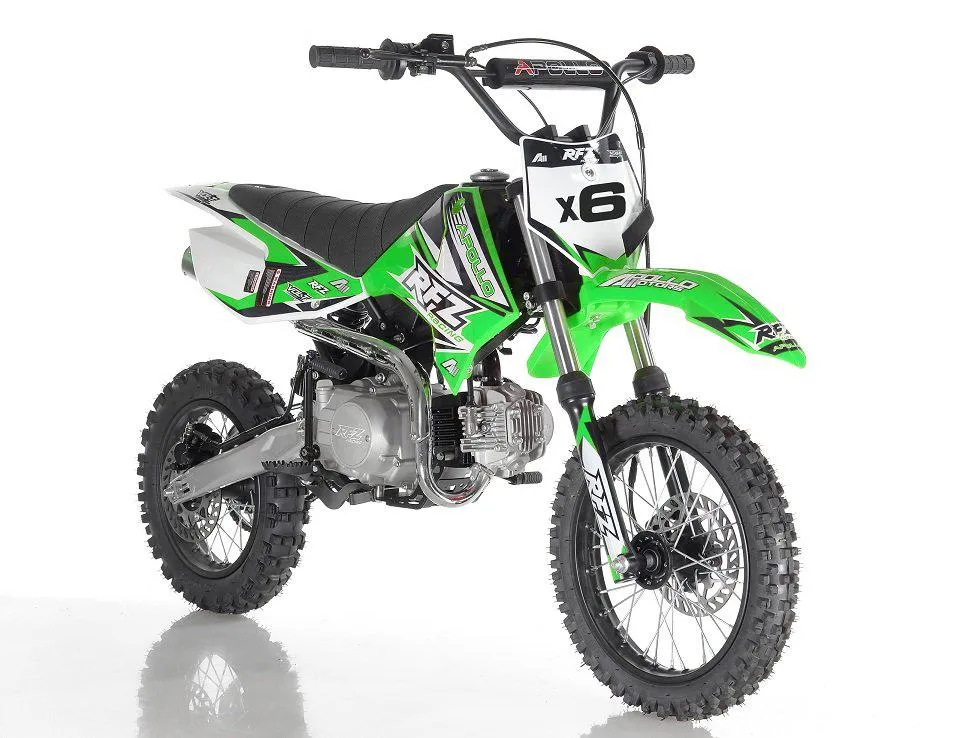 Apollo Ultramax DB-X6 125cc Fully Automatic Dirt/Pit Bike, CA Legal