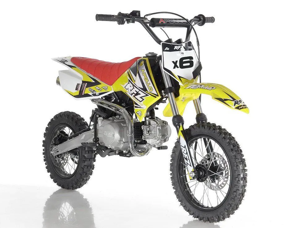 Apollo Ultramax DB-X6 125cc Fully Automatic Dirt/Pit Bike, CA Legal