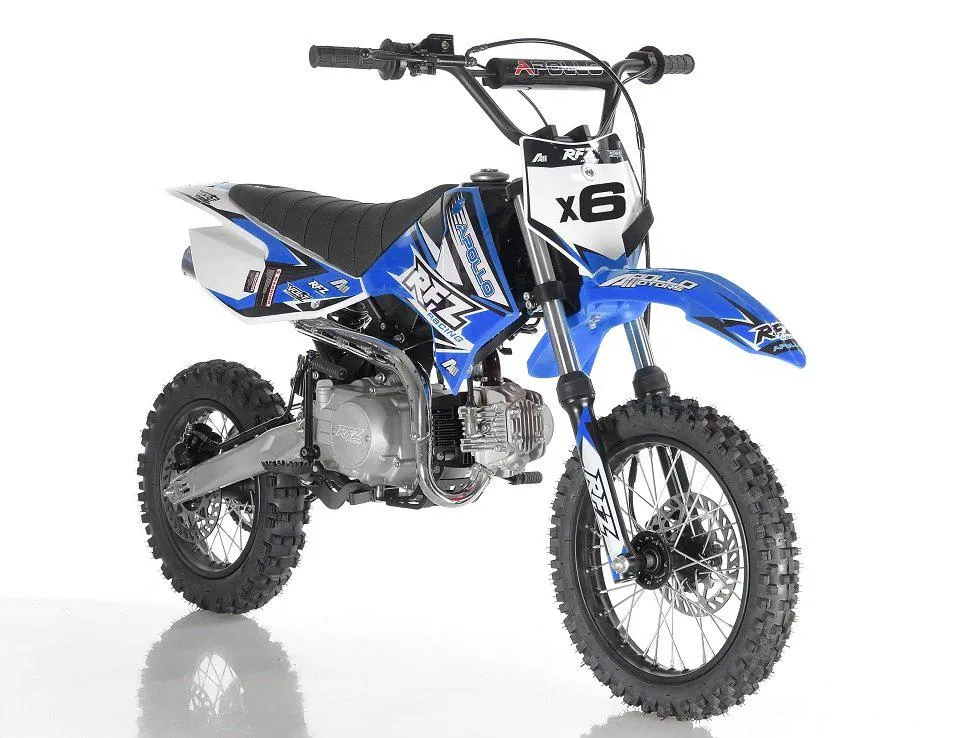Apollo Ultramax DB-X6 125cc Fully Automatic Dirt/Pit Bike, CA Legal