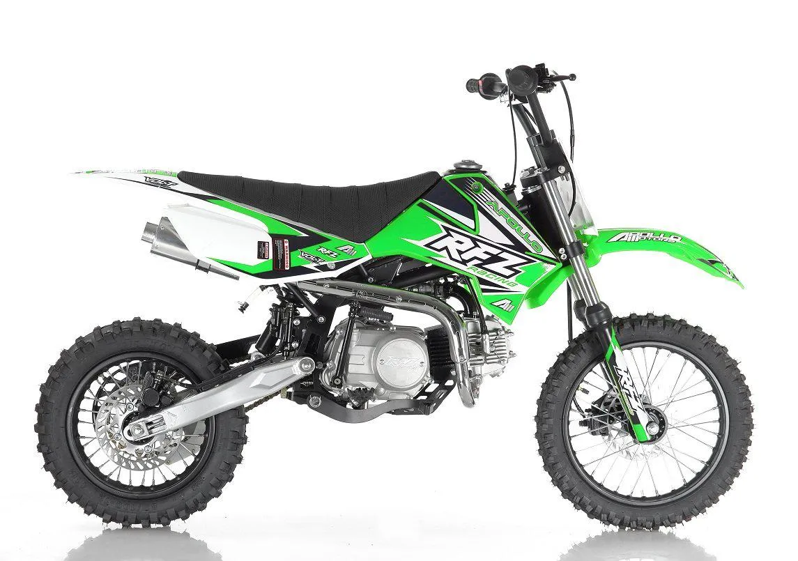 Apollo Ultramax DB-X6 125cc Fully Automatic Dirt/Pit Bike, CA Legal