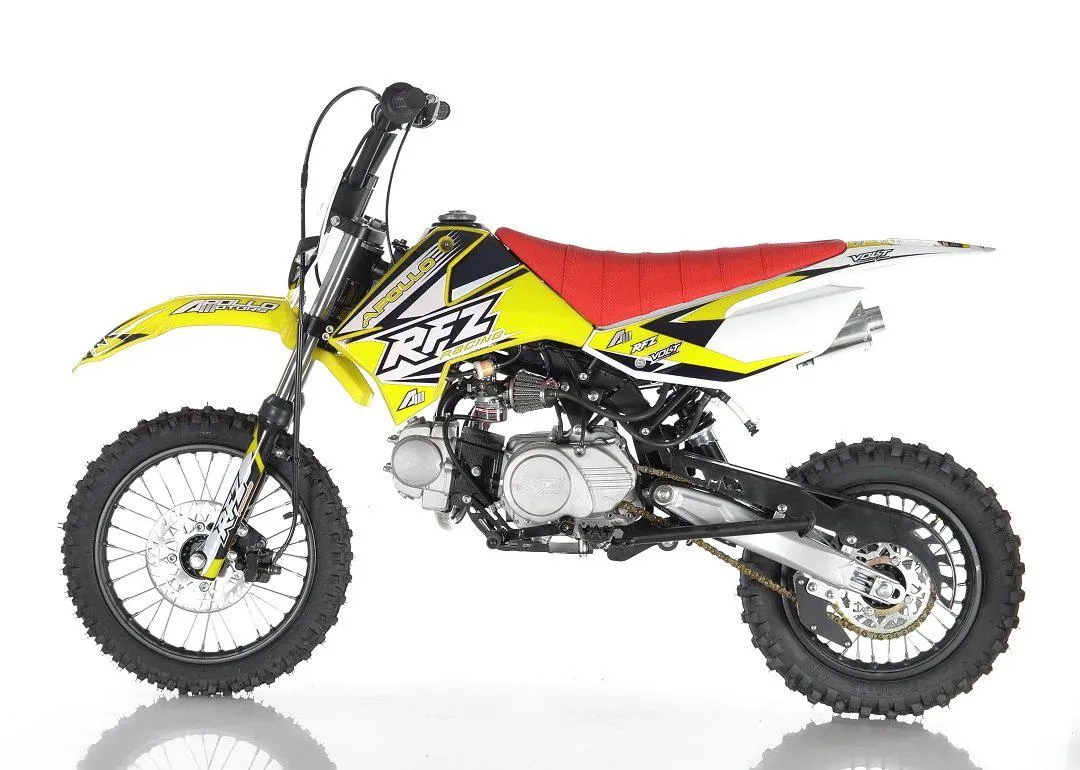 Apollo Ultramax DB-X6 125cc Fully Automatic Dirt/Pit Bike, CA Legal