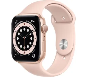 Apple Watch Series 6 GPS   Cellular - Gold Aluminium with Pink Sand Sports Band - 40mm - Good