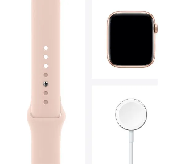 Apple Watch Series 6 GPS   Cellular - Gold Aluminium with Pink Sand Sports Band - 40mm - Good