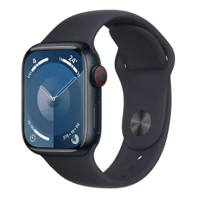Apple Watch Series 9 41mm (GPS   Cellular) Midnight Aluminium Case with Midnight Sport Band (S/M) (Opened Never Used)