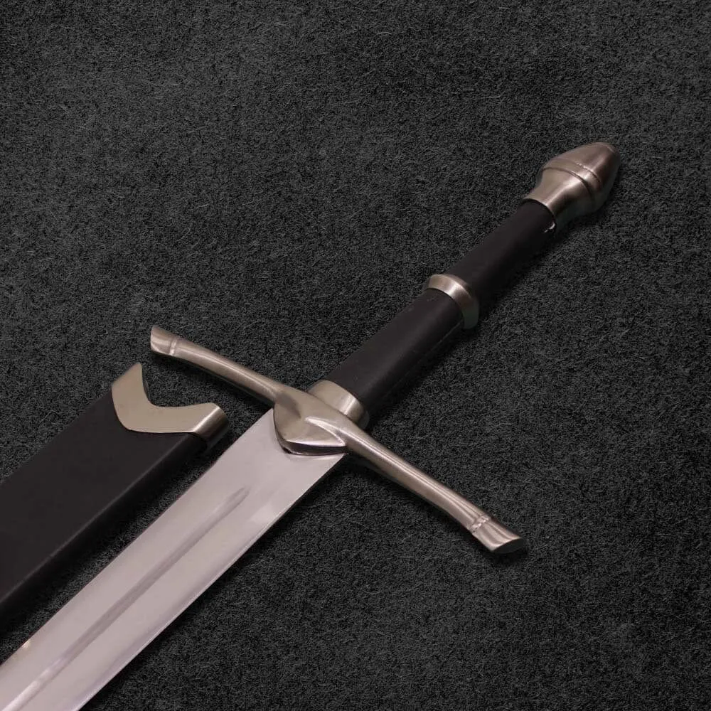 Aragorn Strider Ranger Sword With Knife Fully Handmade Replica (Black Color)
