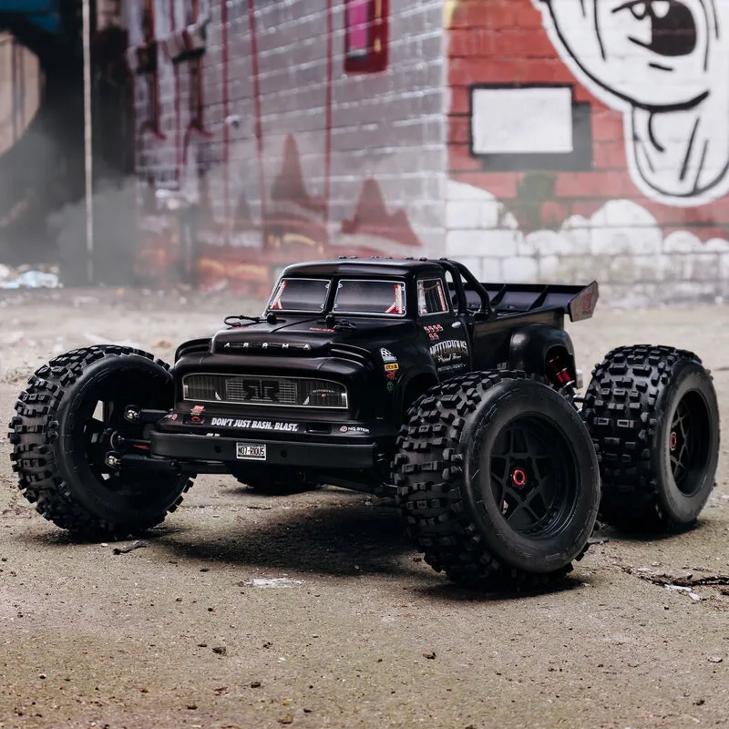 ARRMA ARA8611V5T1 Notorious 6S BLX 2020 Spec RC Stunt Truck Black