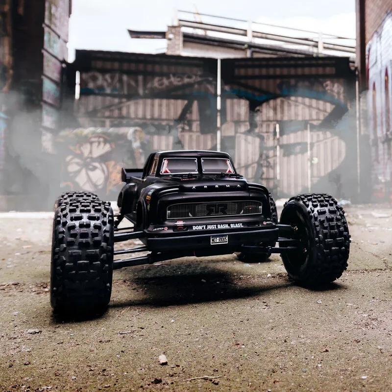 ARRMA ARA8611V5T1 Notorious 6S BLX 2020 Spec RC Stunt Truck Black