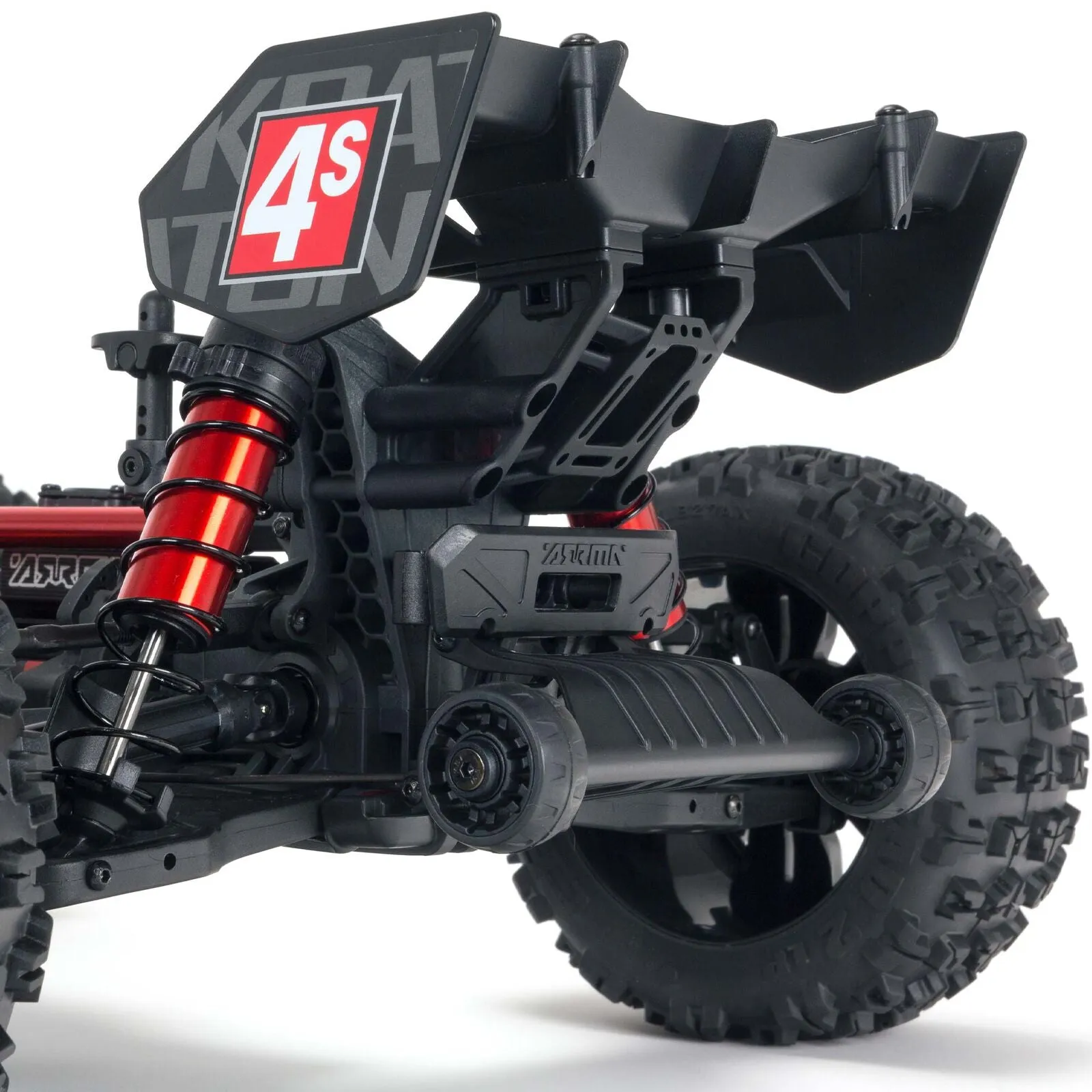 Arrma Kraton V2 4X4 BLX 4S RC Monster Truck Black/Blue ARA4408V2T2
