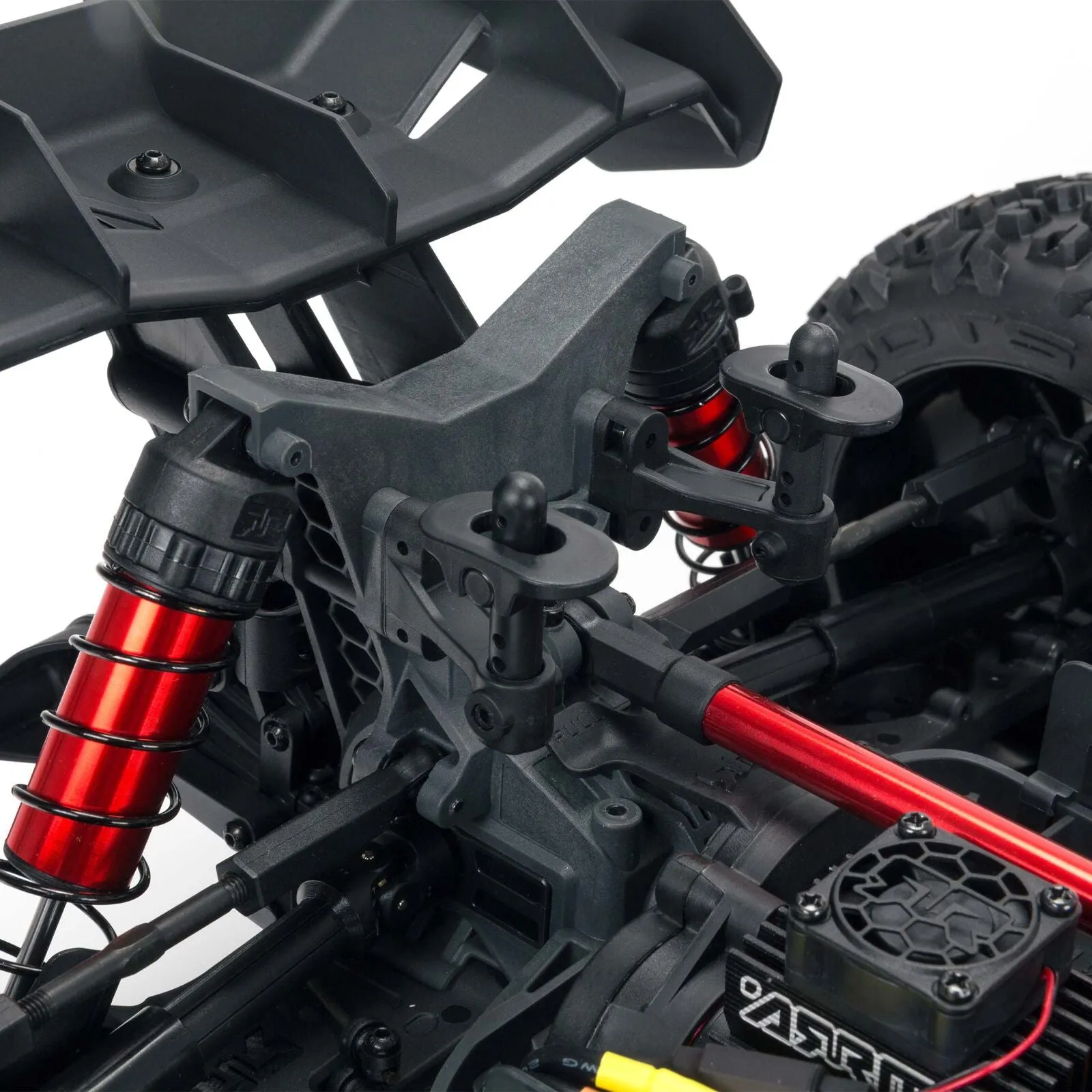 Arrma Kraton V2 4X4 BLX 4S RC Monster Truck Black/Blue ARA4408V2T2