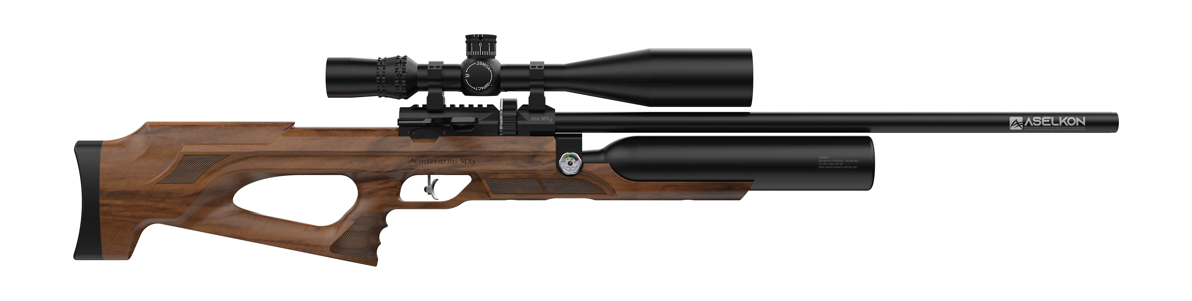 ASELKON MX9 REGULATED 500CC PCP SNIPER - .22