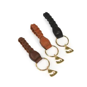 Aubrion Plaited Keyring