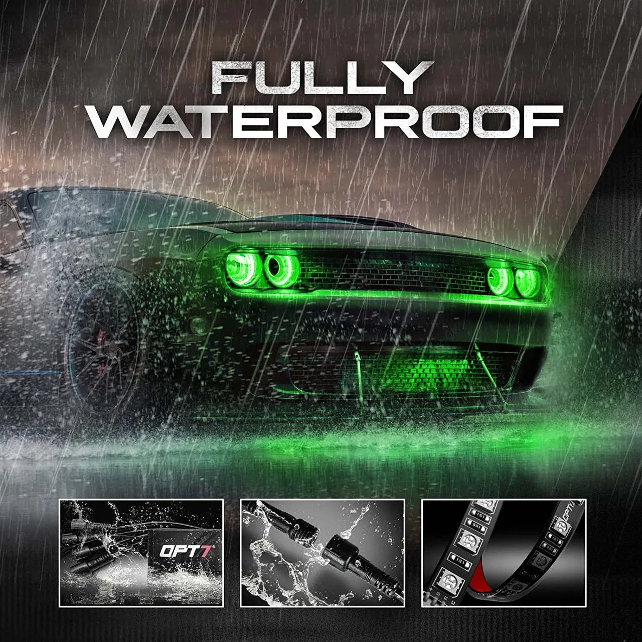 AURA 5th gen (S197) Mustang Bundle: RGB Halo O rings   Grille   Interior w- Bluetooth