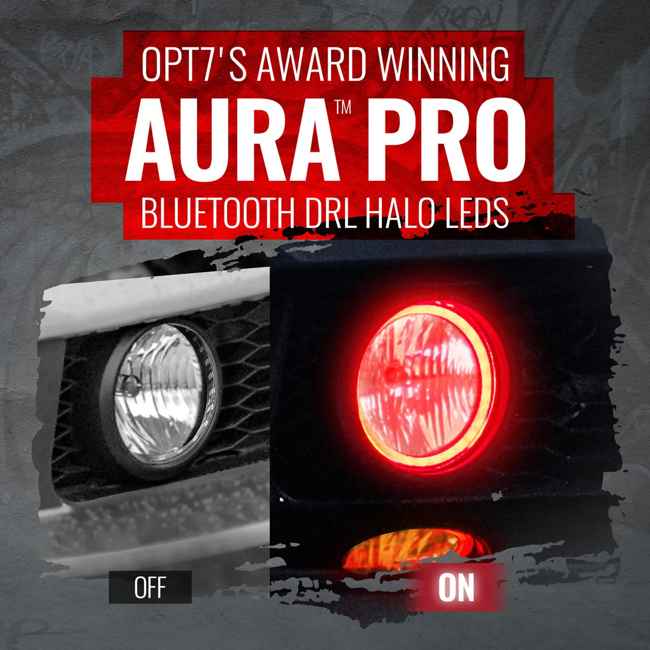AURA 5th gen (S197) Mustang Bundle: RGB Halo O rings   Grille   Interior w- Bluetooth