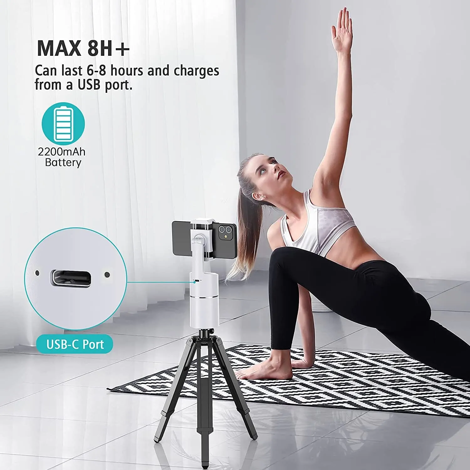 Auto Face Tracking Phone Holder