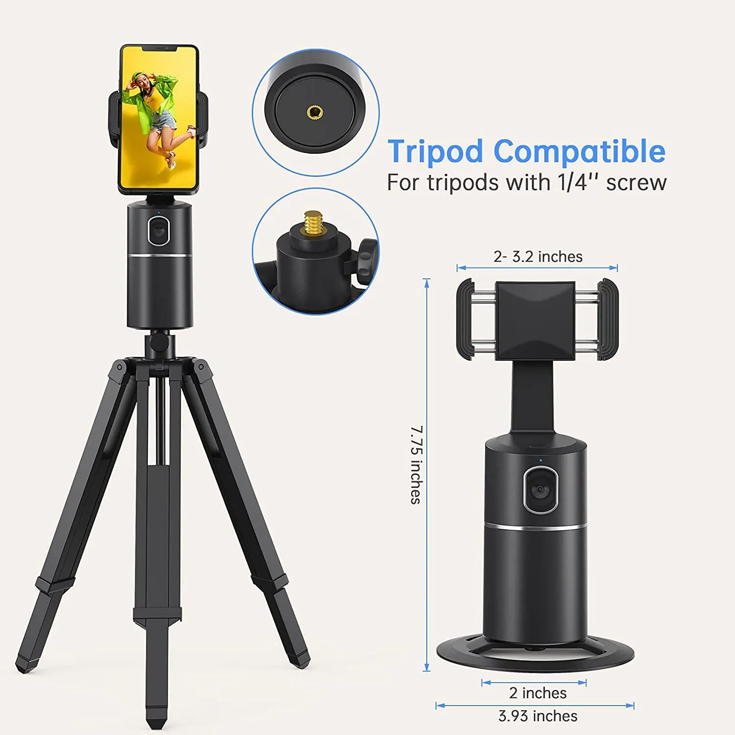 Auto Face Tracking Phone Holder