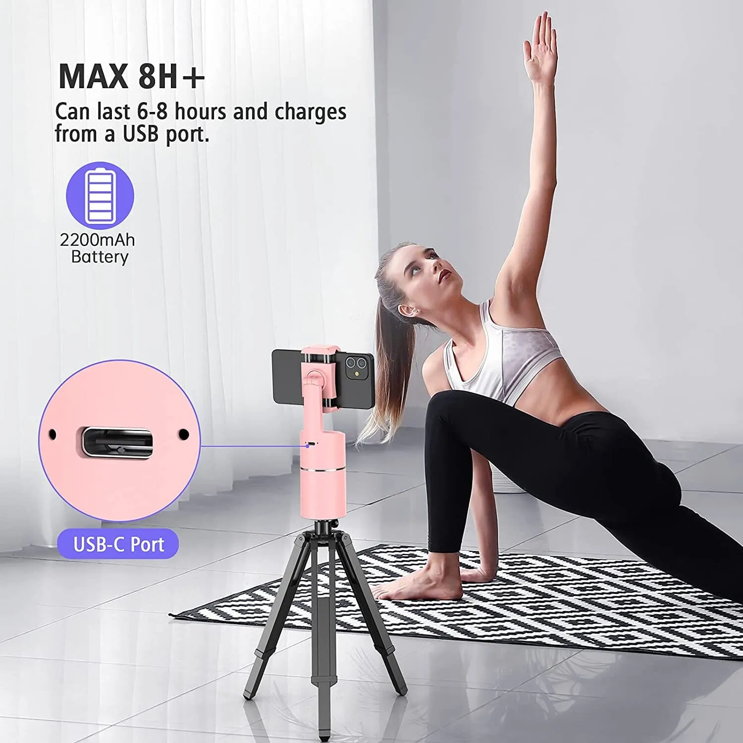 Auto Face Tracking Phone Holder