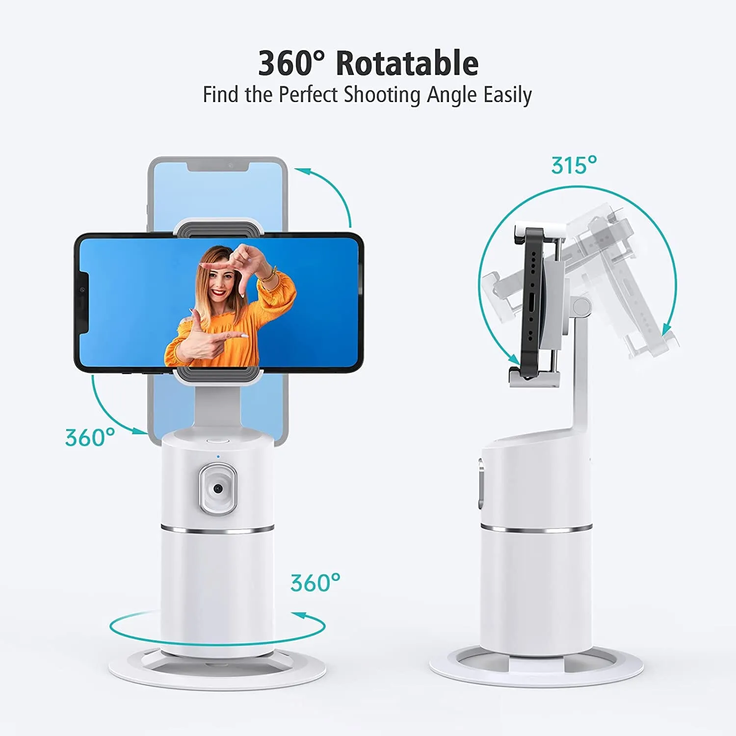 Auto Face Tracking Phone Holder