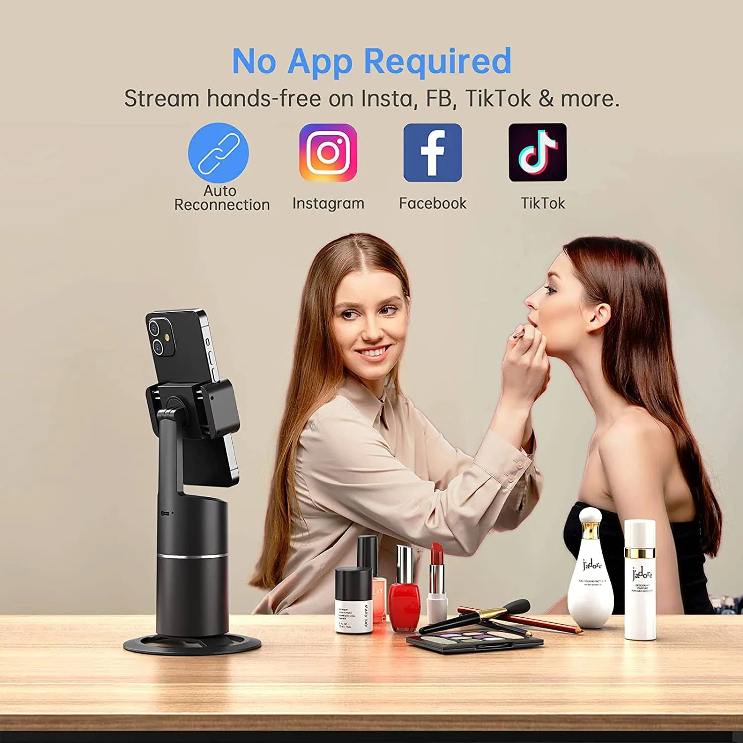 Auto Face Tracking Phone Holder