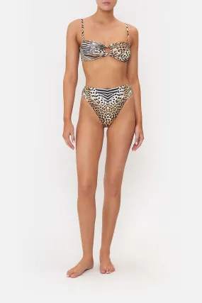 BANDEAU WITH RING FRONT FOR THE LOVE OF LEO