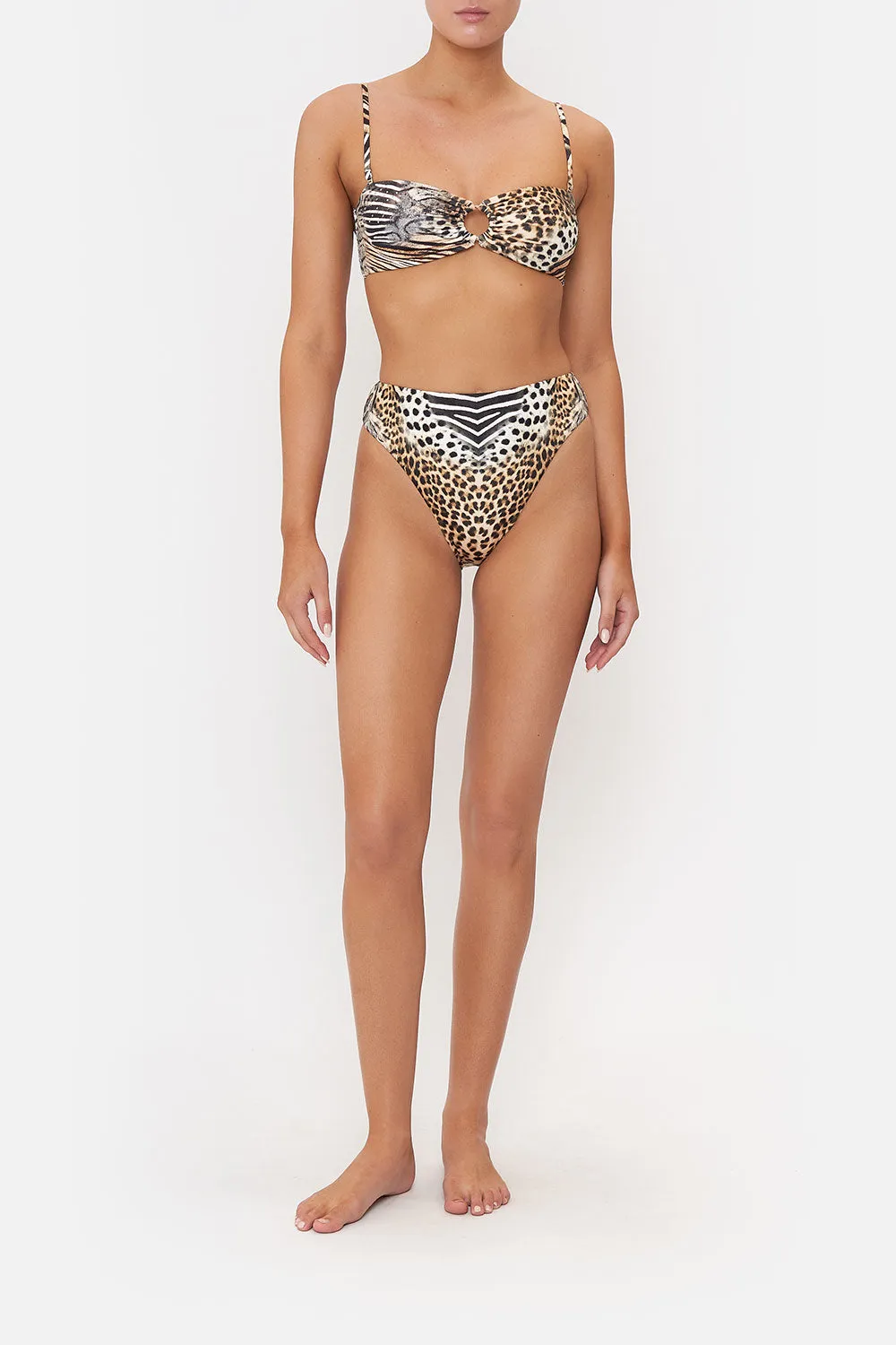 BANDEAU WITH RING FRONT FOR THE LOVE OF LEO