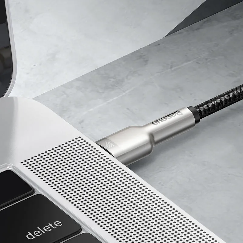 Baseus Cafule Metal Data cable USB Type C to Type C 100 W (20 V / 5 A) Power Delivery -CATJK-C01