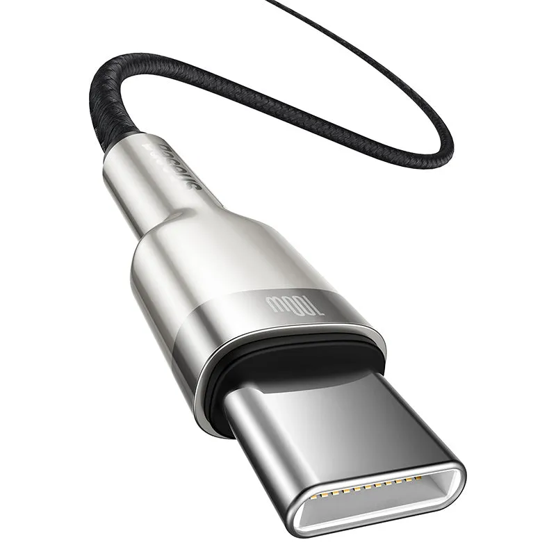 Baseus Cafule Metal Data cable USB Type C to Type C 100 W (20 V / 5 A) Power Delivery -CATJK-C01