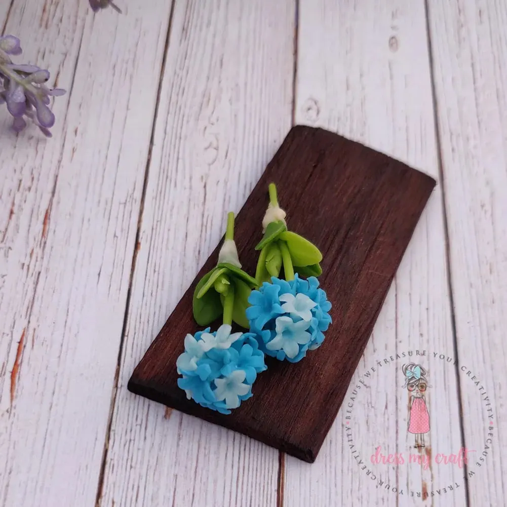 Blue Allium Flower