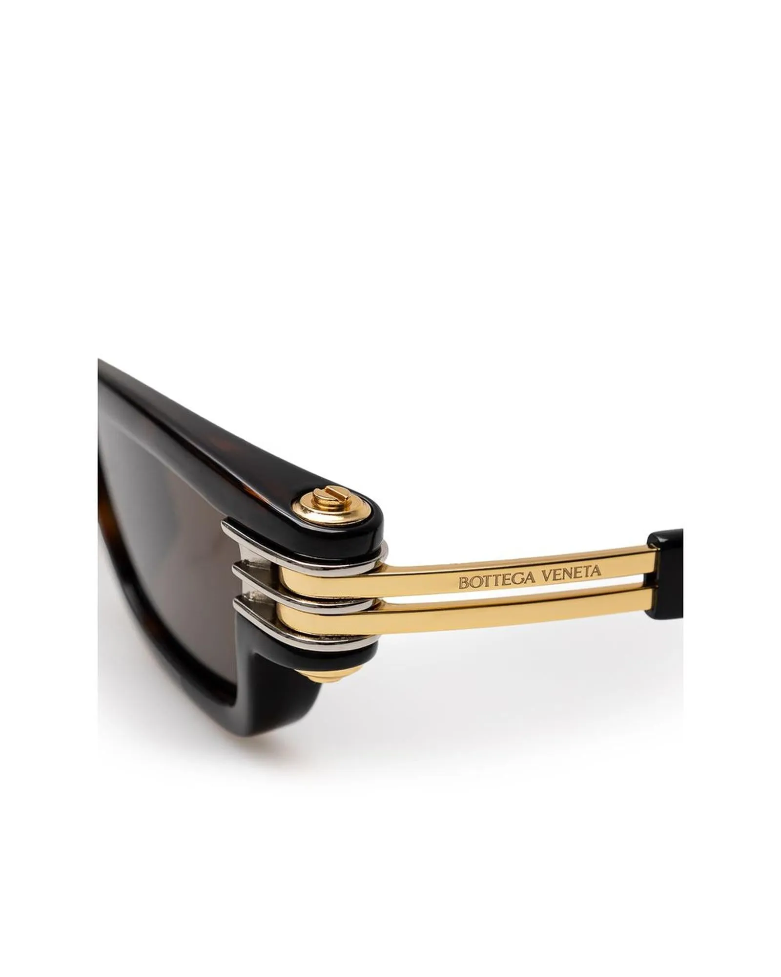 Bottega Veneta Acetate Frame Sunglasses with UV Protection