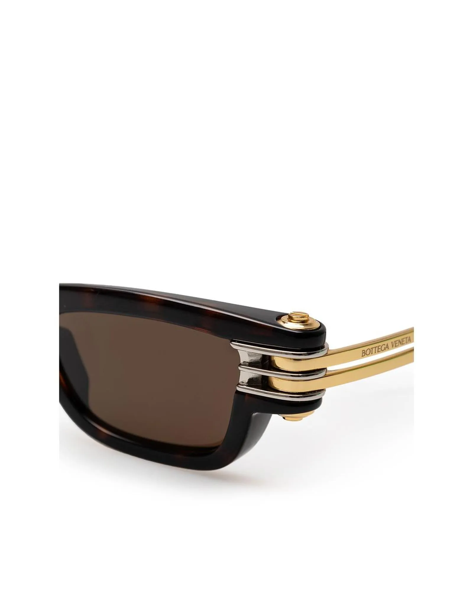 Bottega Veneta Acetate Frame Sunglasses with UV Protection