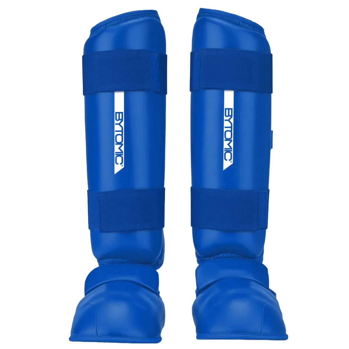 Bytomic Red Label Karate Shin/Instep Blue/White
