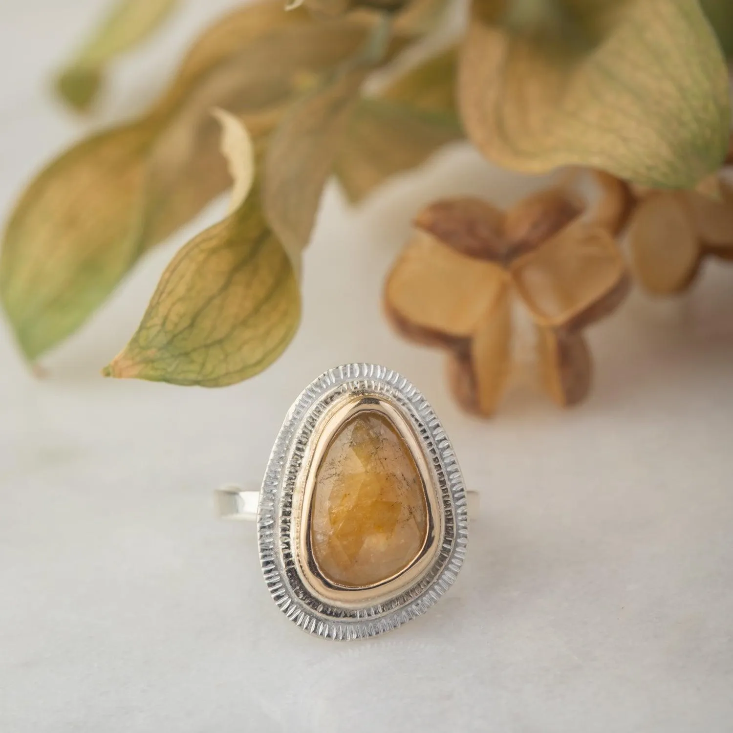 Cali - Yellow Sapphire Ring
