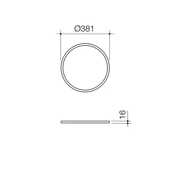 Caroma Liano II 400mm Round Above Counter Basin – Matte Pink