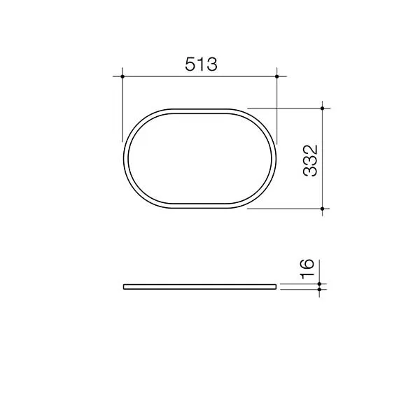 Caroma Liano II 530mm Pill Above Counter Basin Matte Speckled